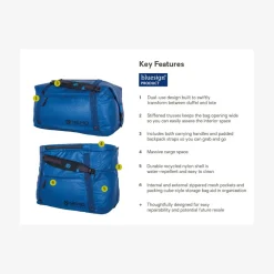 Double Haul konvertibel taske - 70L