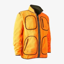 Gamekeeper bonded fleecejakke - vendbar