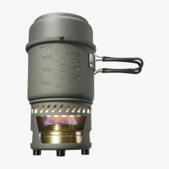 Kogesæt med spritbrænder (uden non-stick belægning)