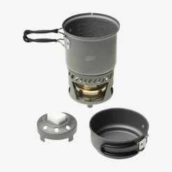 Kogesæt med spritbrænder (uden non-stick belægning)
