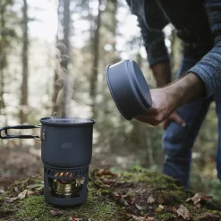 Kogesæt med spritbrænder (uden non-stick belægning)