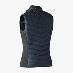Lady Caroline vatteret vest med strik