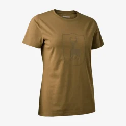 Lady T-shirt med logo