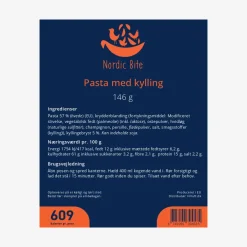 Pasta med kylling