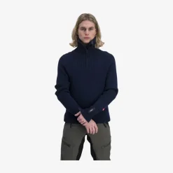 Rav sweater med lynlås