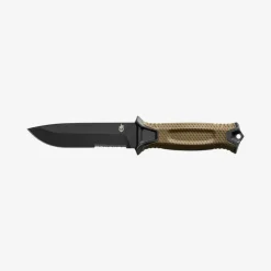 Strongarm Fixed Coyote Serrated