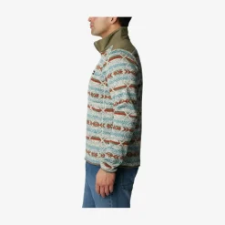Sweater Weather II Printed Half-Zip trøje
