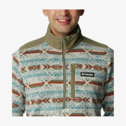 Sweater Weather II Printed Half-Zip trøje