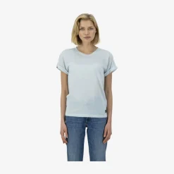 T-shirt i uld dame