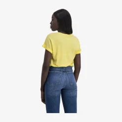 T-shirt i uld dame