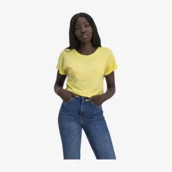 T-shirt i uld dame